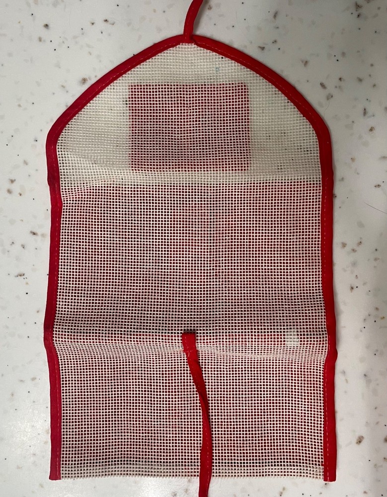 REDUCED!  Needlework Case made of 12 Ct. Canvas