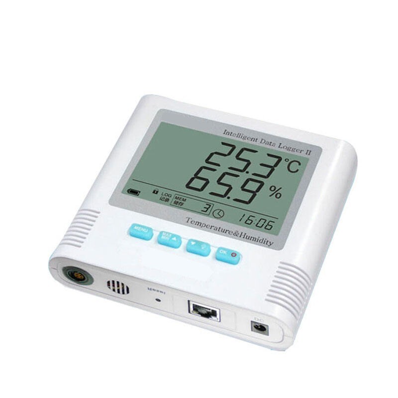 Laboratory Temperature & Humidity Data Logger Record With Software U Cable