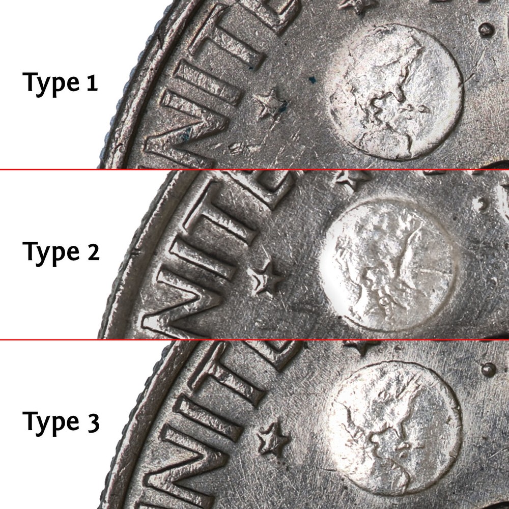 1972 (P) Eisenhower Dollar Type 1 AU Ike