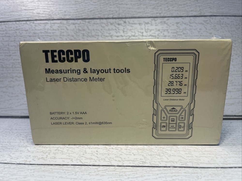 TECCPO Laser Measuring and Layout Tools TDLM19P