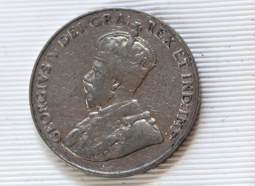 1933 Canada 5 Cents George V