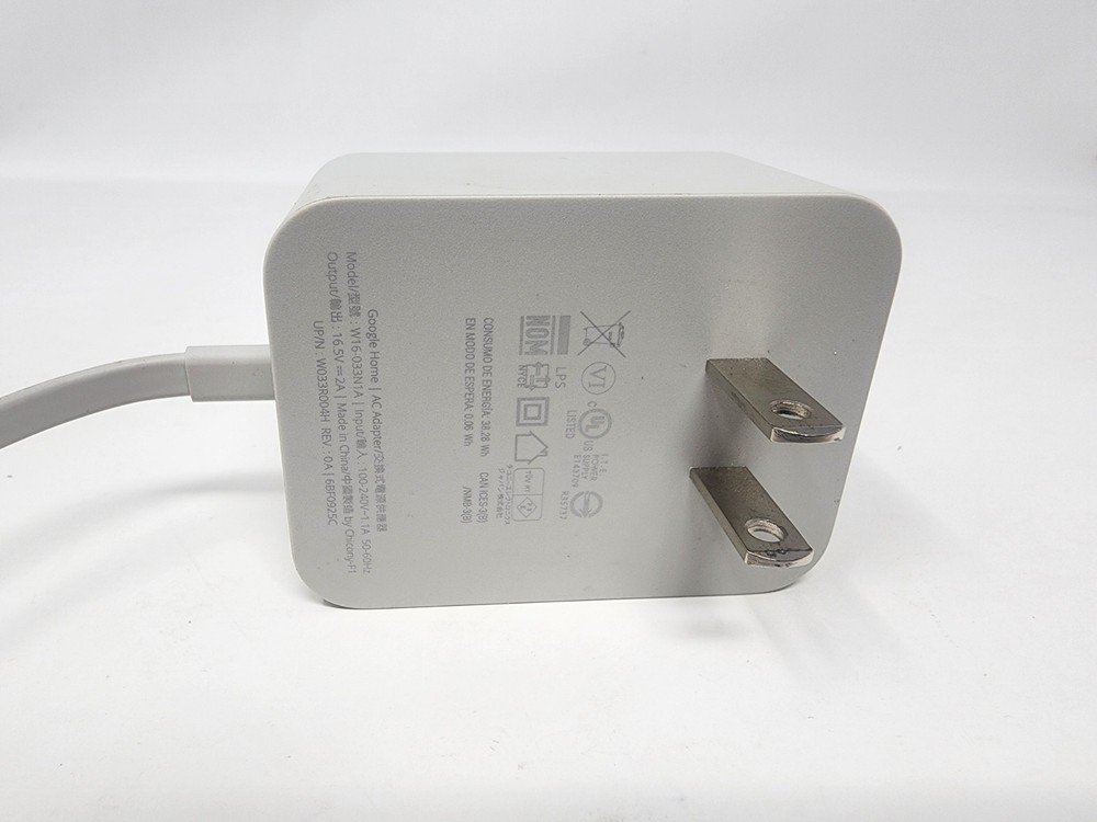 Google Home Smart Assistant White Slate