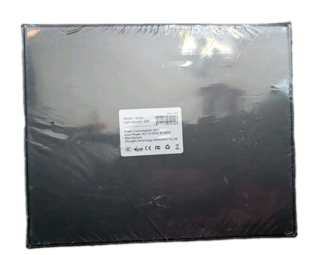 Repabow M260 Blue Multi Language 1080P LCD Projector With User Manual Seal Box