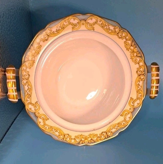 Noritake Glenlea Pattern Lidded Sugar Bowl Discontinued Pattern