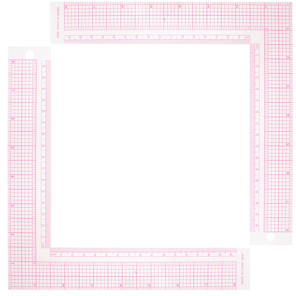 2PCS Clothing Board Design Ruler L Square Curve Ruler Sewing Tools Sewing Ruler