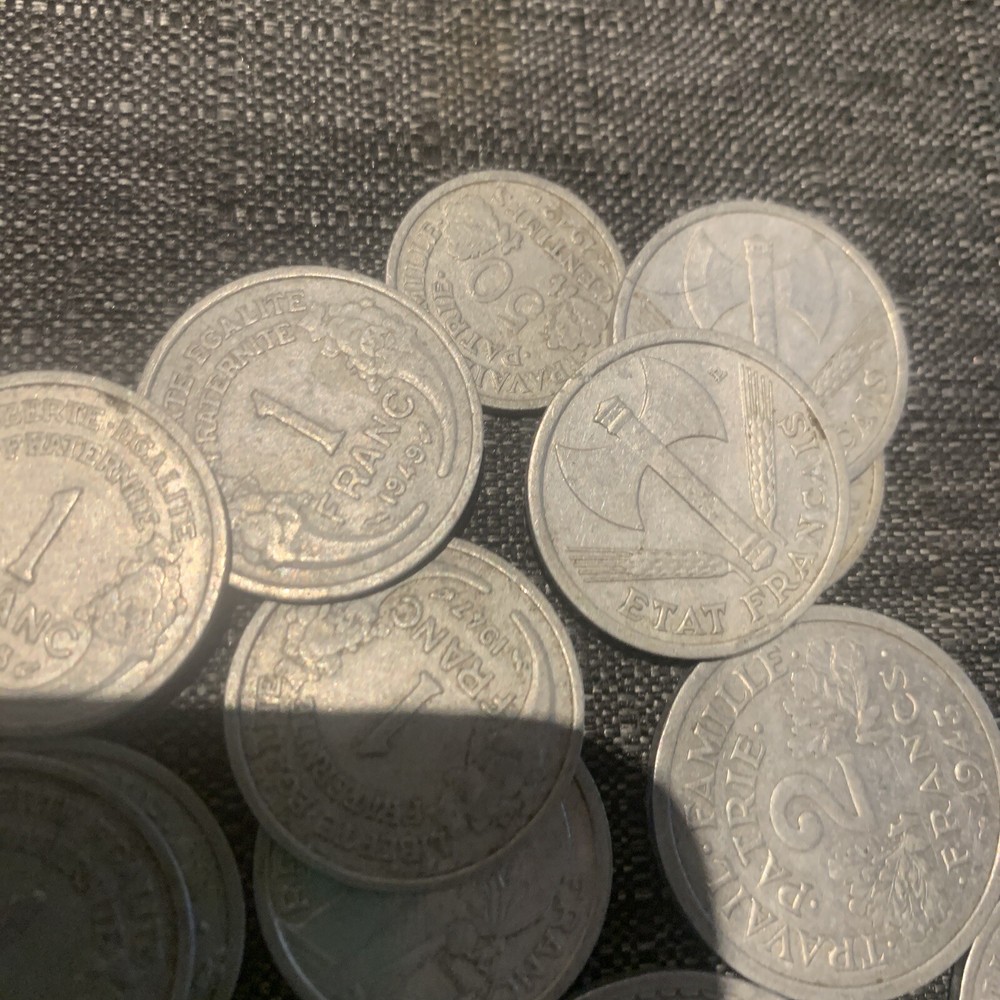 French Aluminium Coin Bundle