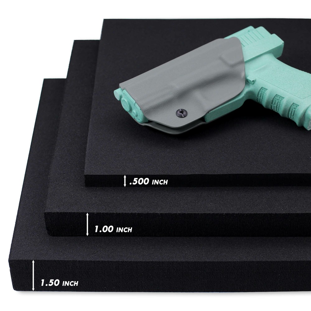 Sheath and Holster Making Foam - Thermoform Molding - (2 Pack)