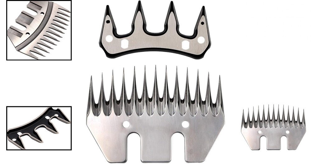 Sheep Shears Replacement Blades, Professional Stainless Steel