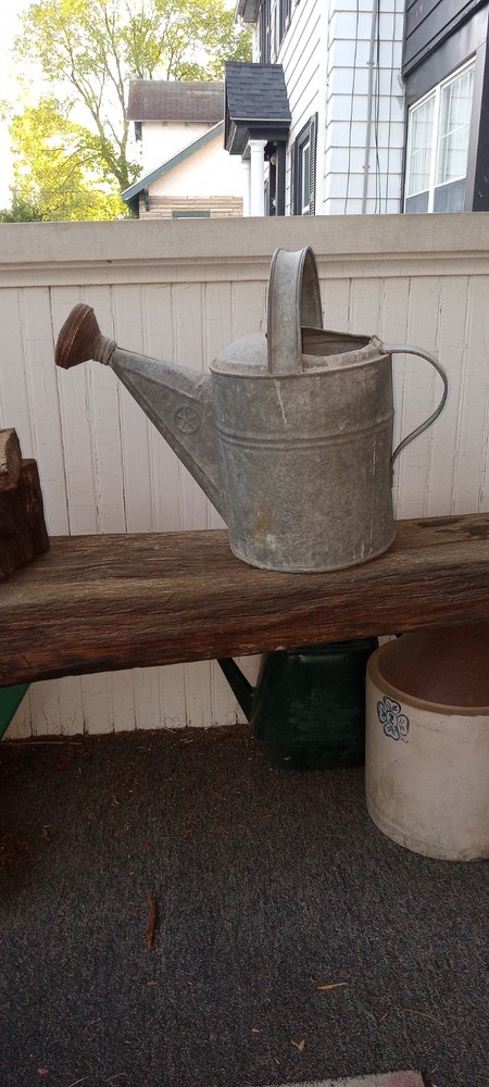 Vintage Galvanized Watering Can ☆ 8