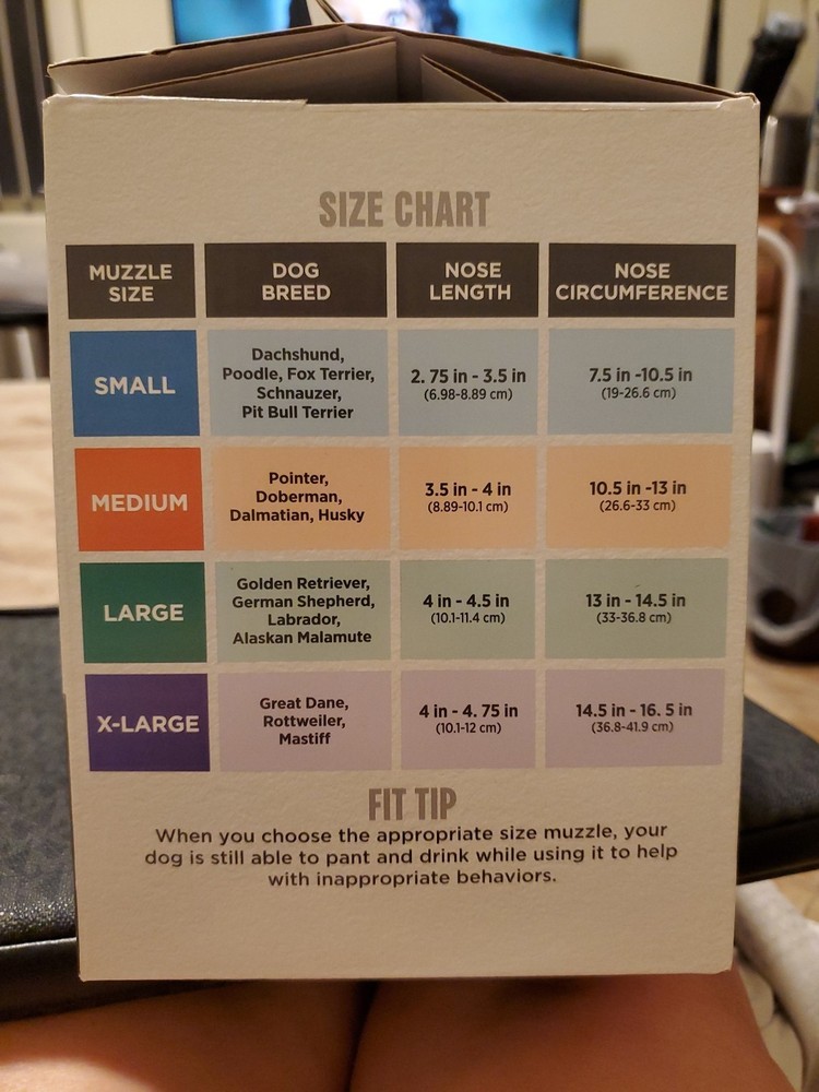 Top Paw TRAINING Adjustable DOG basket Muzzle X-Large