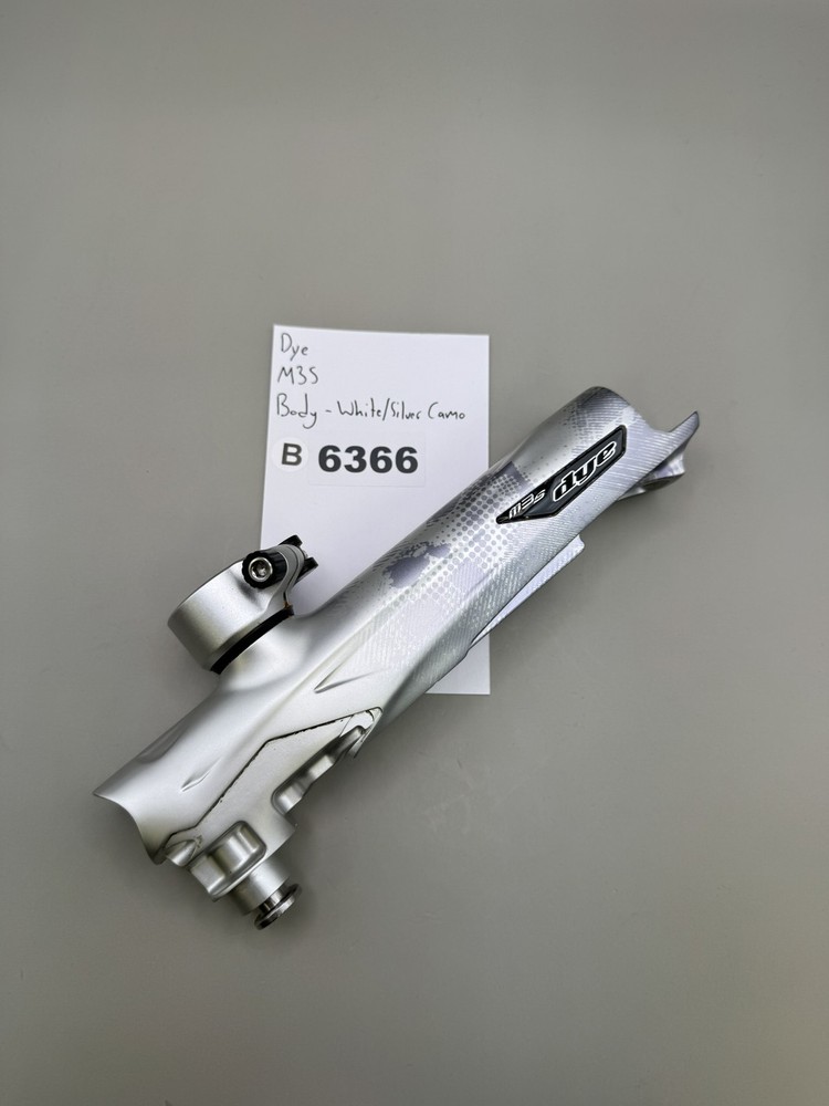 Dye M3S Body White/Silver Camo