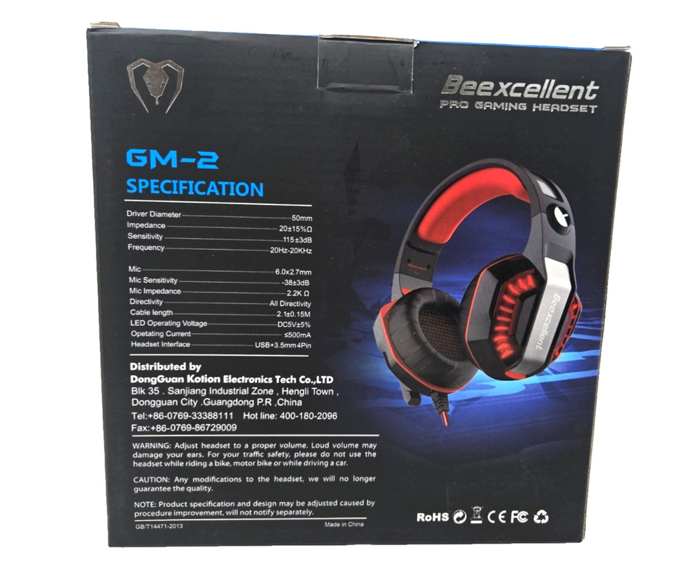 BEEXCELLENT GM-2 Pro Gaming Headset