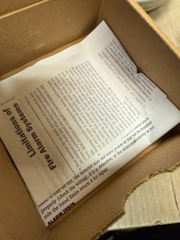 System Sensor 2D51 Sensor Head USED