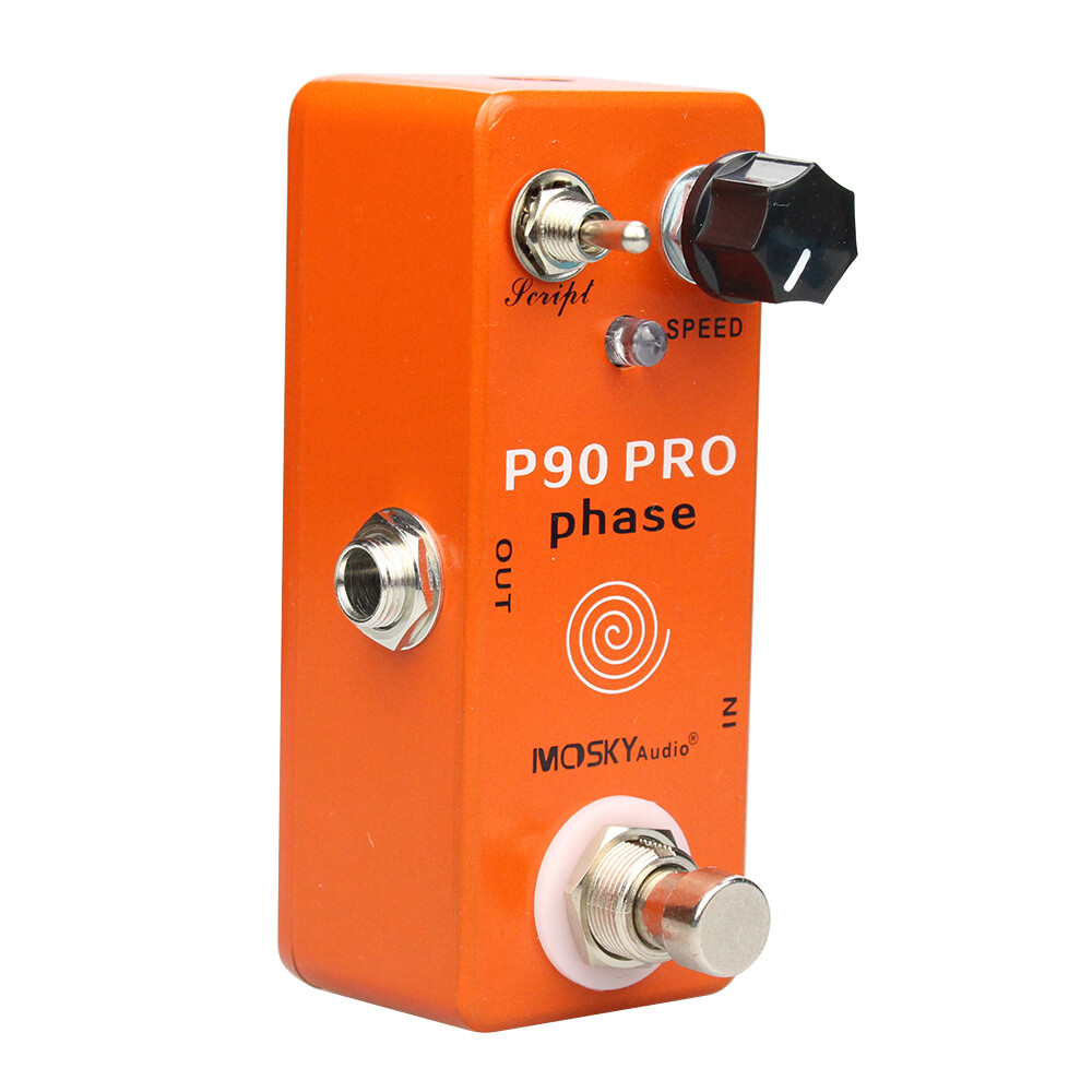 Mosky P90 PRO Phase Guitar Effect Pedal Deep SCRIPT Foot Switch Toggle Mini Size
