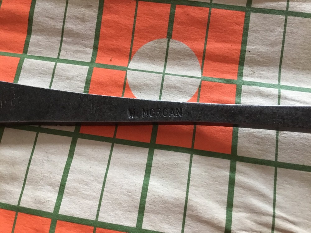 W. MORGAN Tang For Percussion Breech Plug Muzzleloader Right Handed