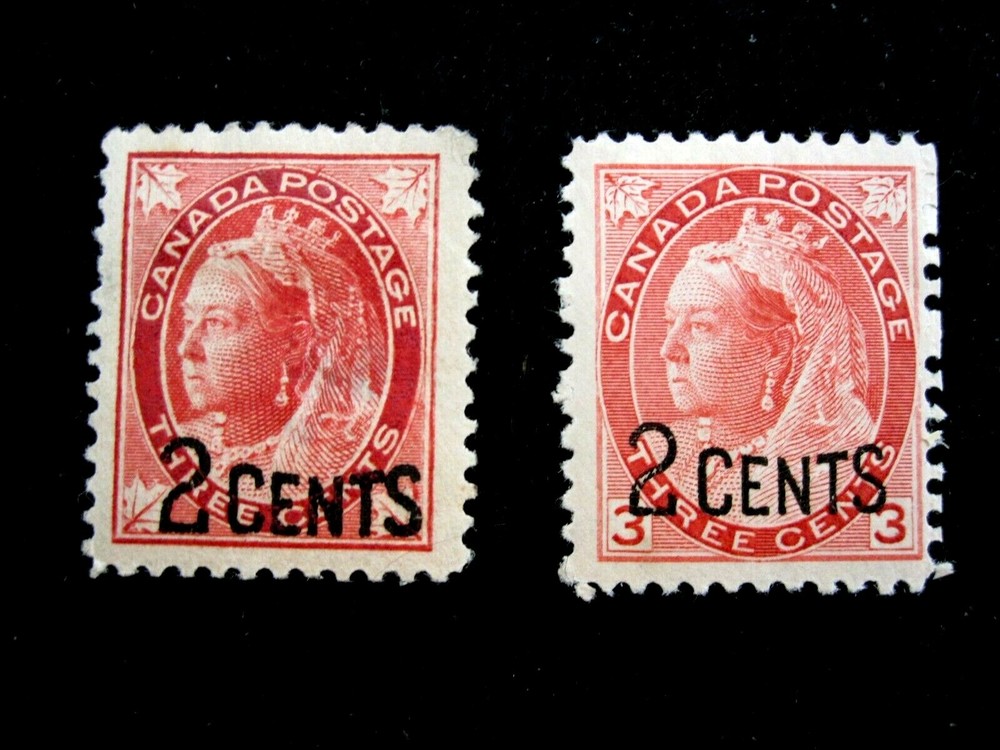 CANADA - SCOTT# 87-88 - MH - CAT VAL $50.00
