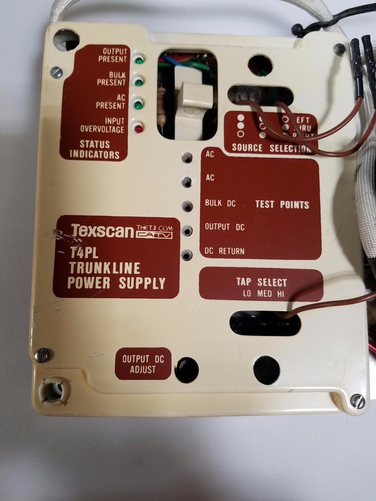 Texscan T4PL Trunkline Power Supply