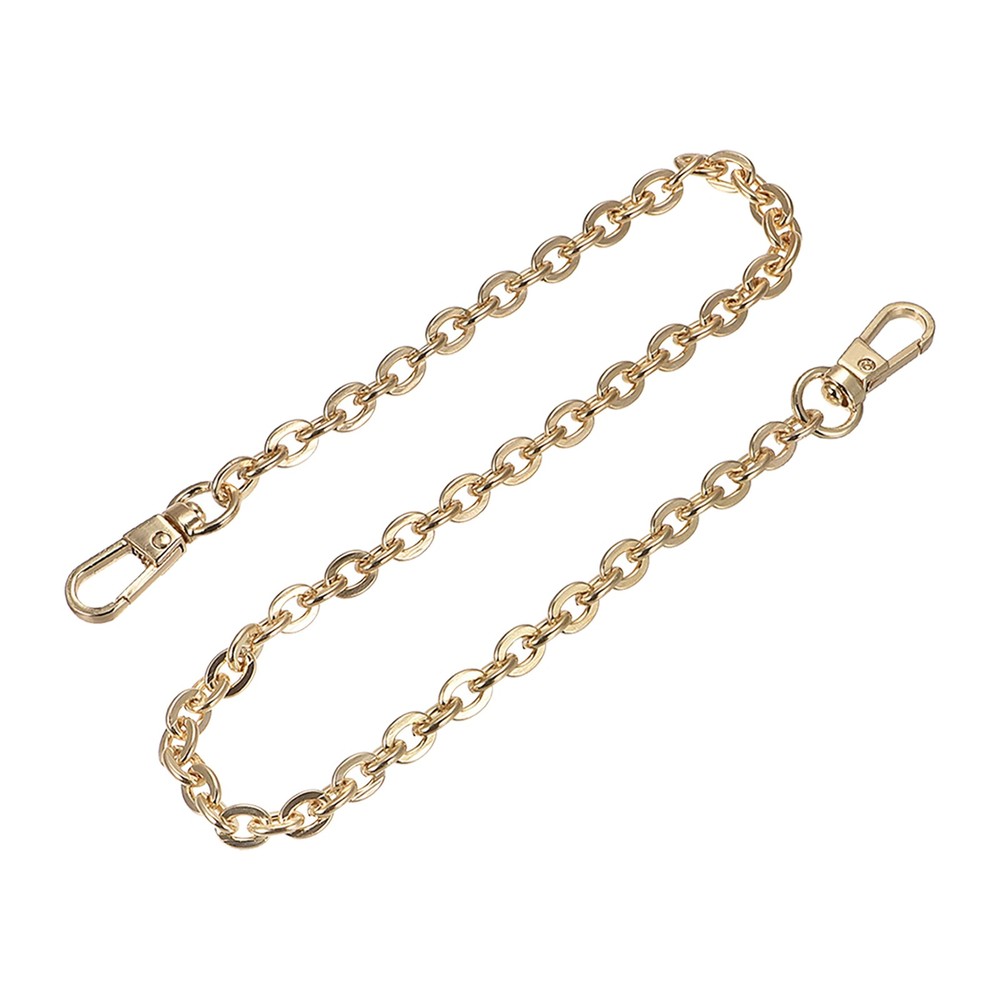 16"x0.24" Purse Chain Strap, Purse Handle Shoulder Replacement Strap(Gold)