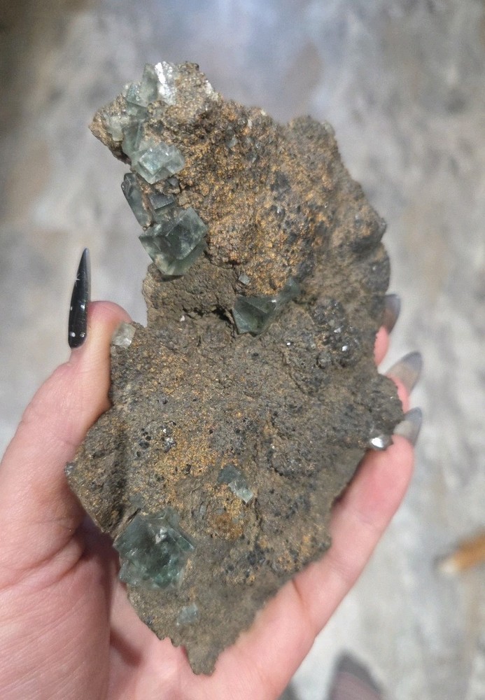 192g Fluorite Specimen Cubic