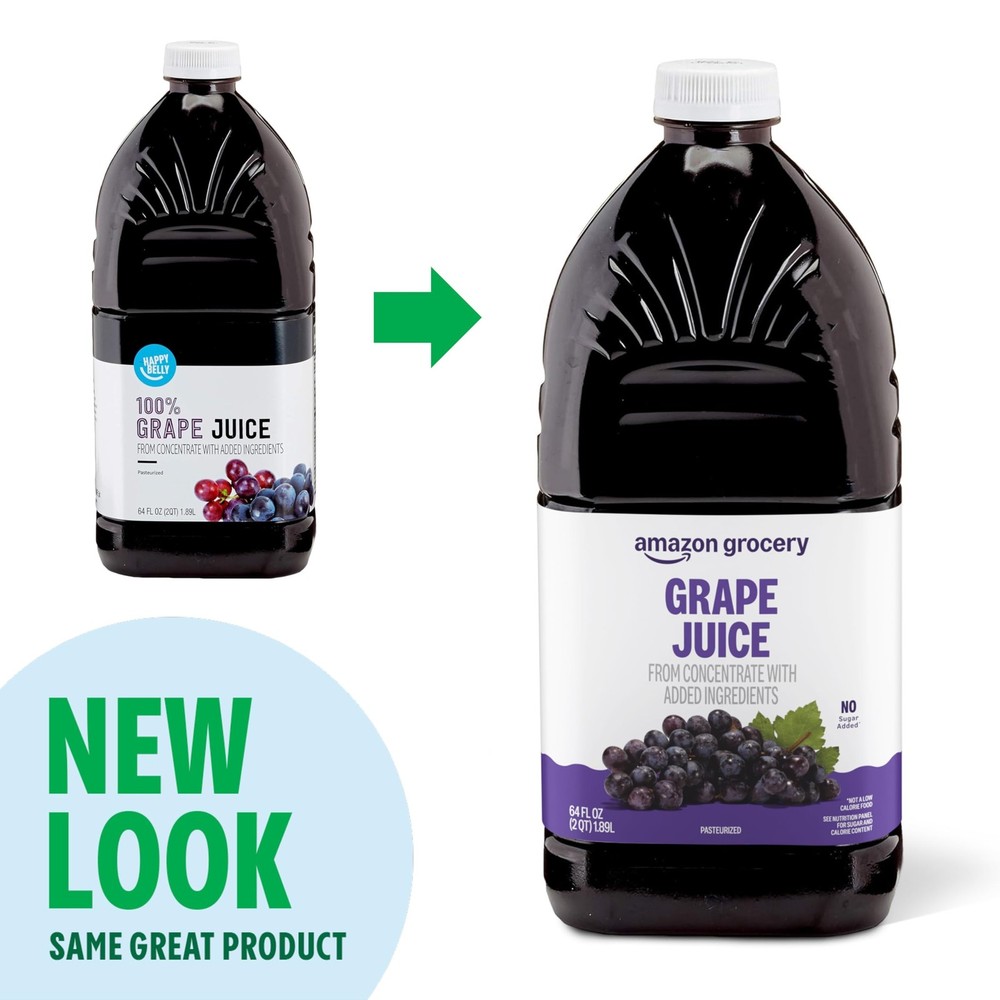 Grape Juice, No Added Sugar, 64 Fl OZ