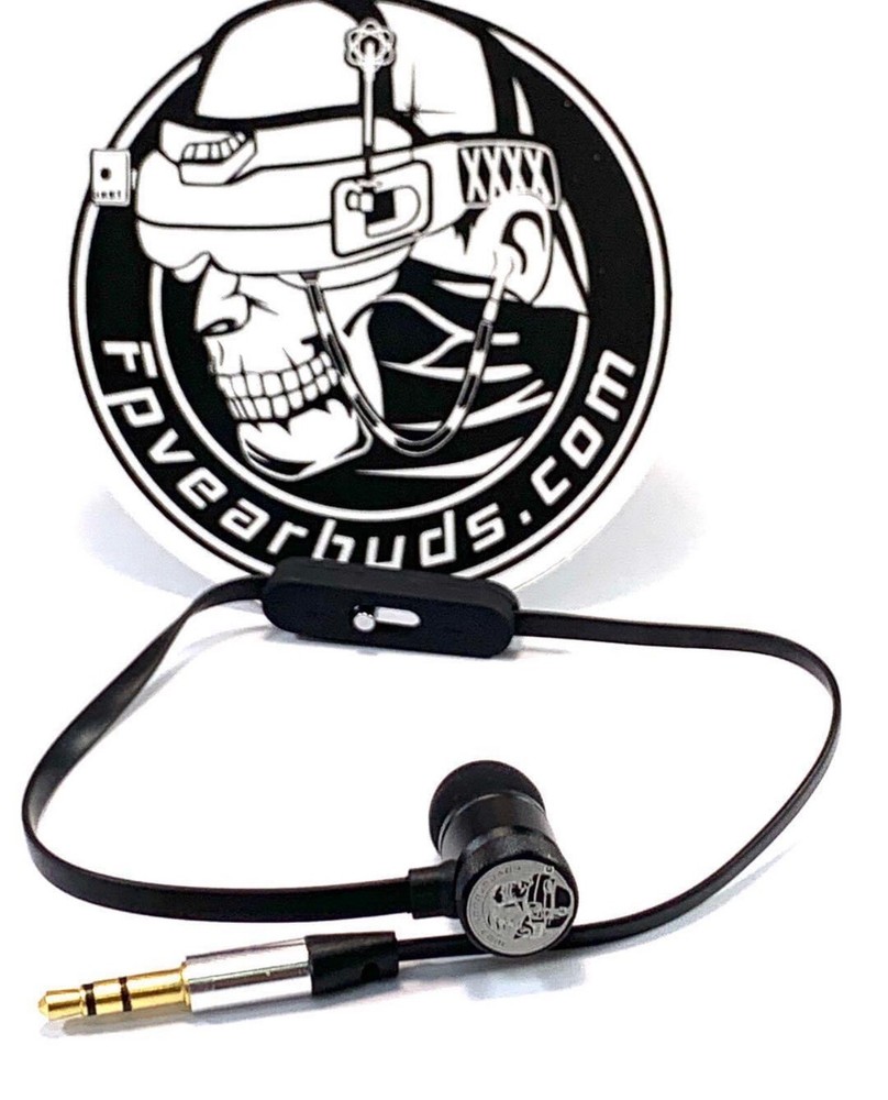 Single Wired Earbud With Volume Control