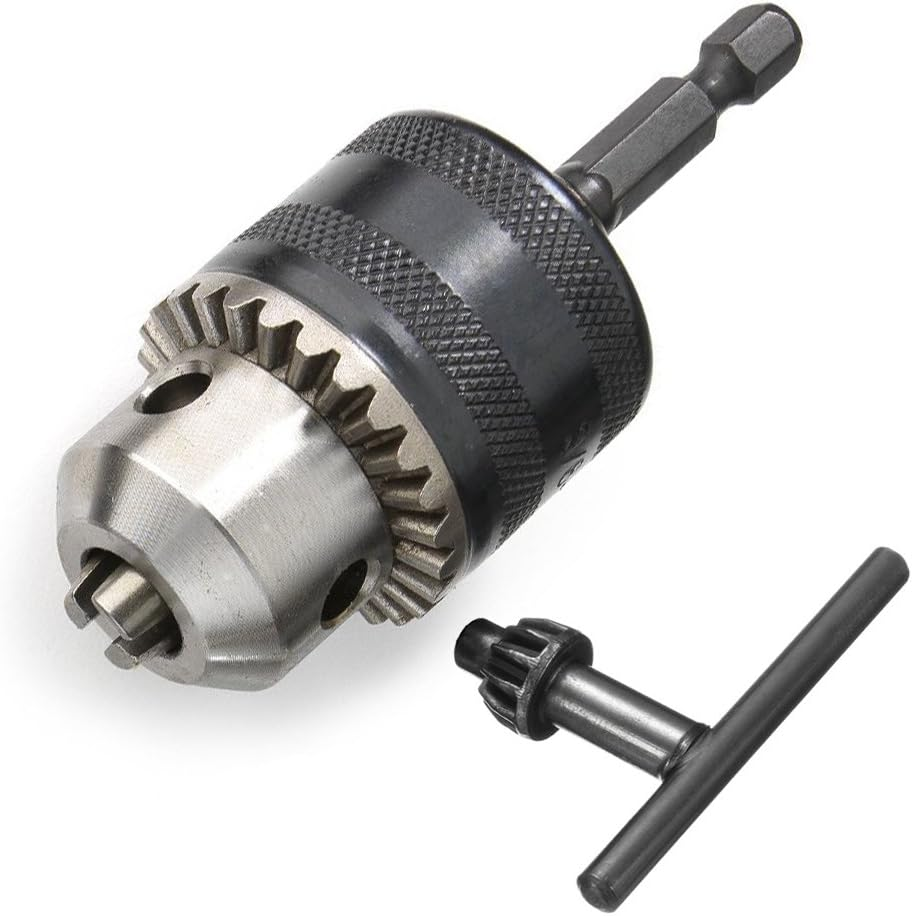 Drill Chuck Adapter Converter Quick Change Hex Shank Impact Driver Conversion