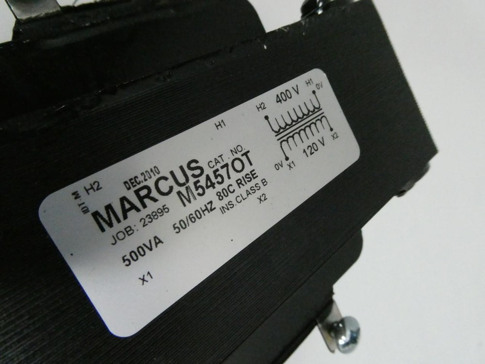 Marcus M5457OT Voltage Transformer 500va 400v-ac 120v-ac