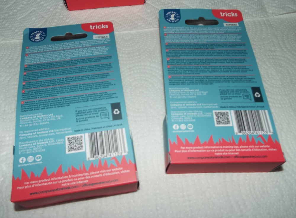 15 NEW COACHI MULTI-CLICKER DOG TRAINING TRICKS DEVICES READ!!!!!