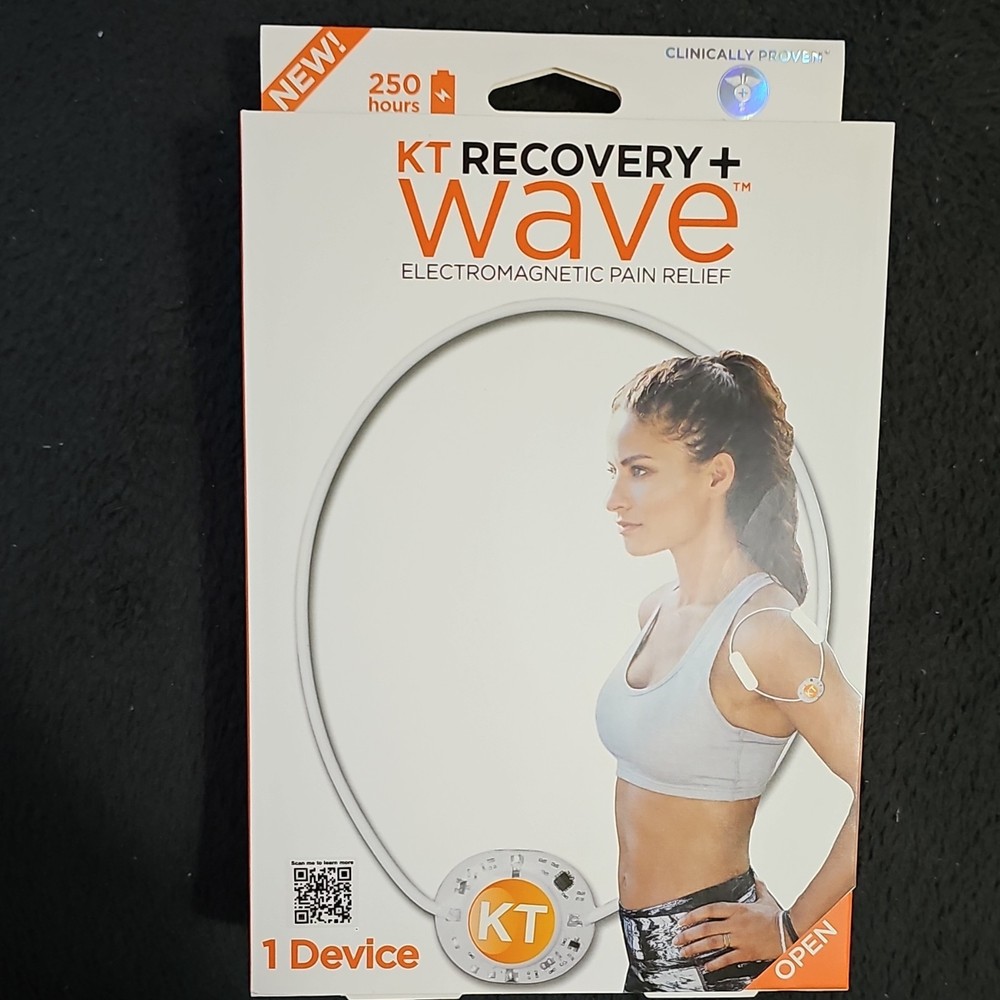 KT Wave Electrotherapy Pain Relief Device for Arm, Shoulder - White