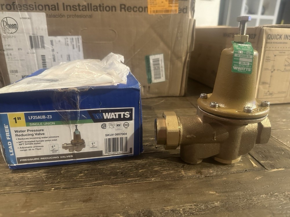WATTS LF 25AUB Z3 Water Pressure Reducing Valve