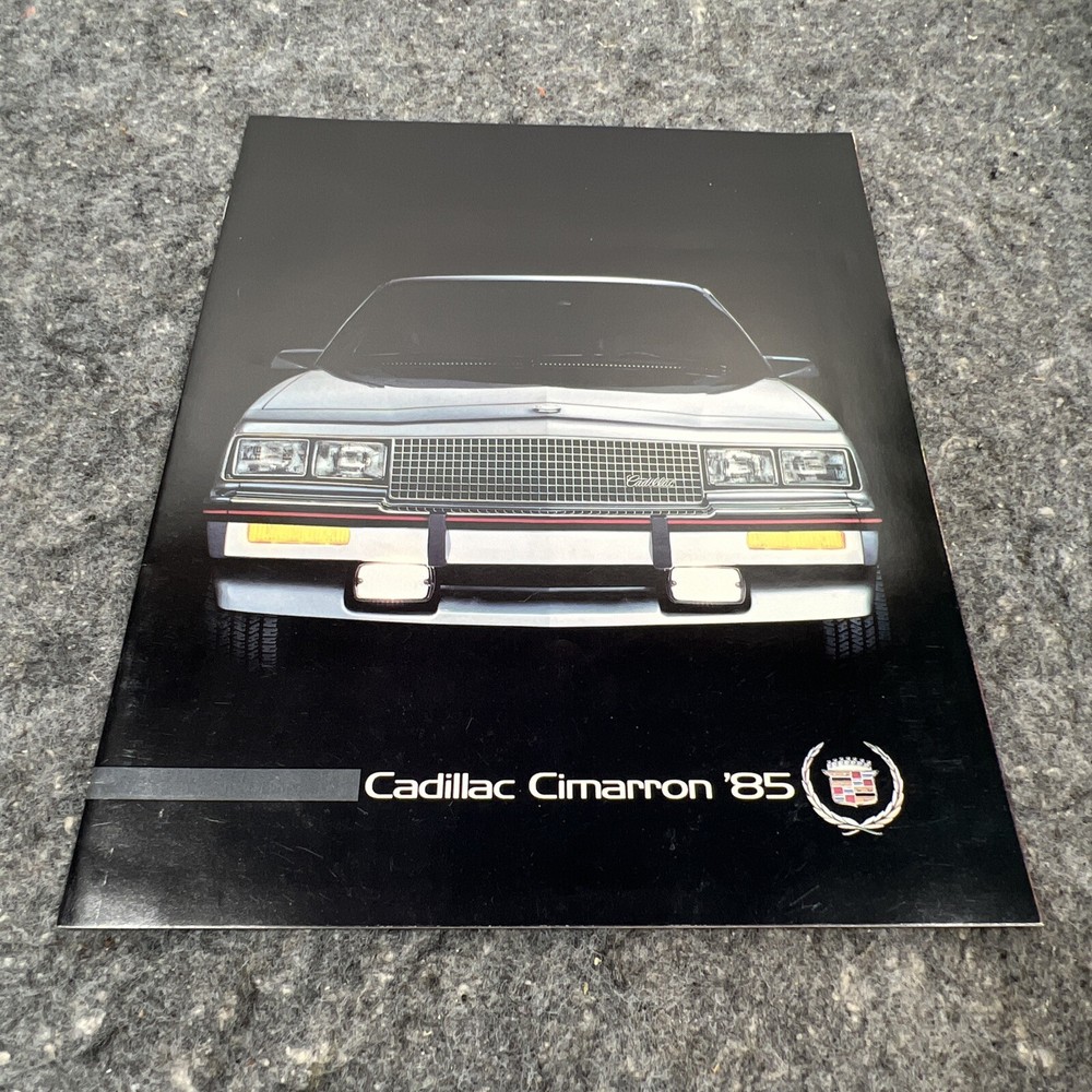 Original 1985 Cadillac Cimarron Sales Brochure 85