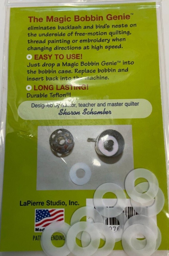 PAT LAPIERRE STUDIO #DG12 MAGIC BOBBIN GENIES - SIZE L