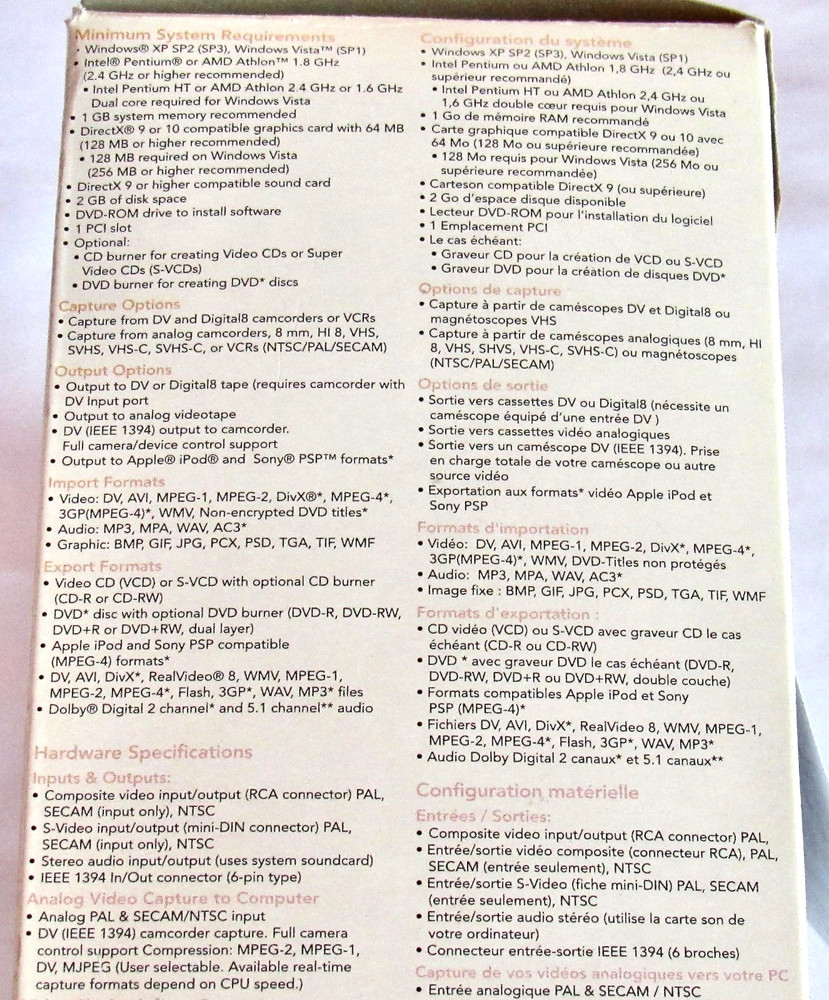 Vintage Pinnacle Studio MovieBoard