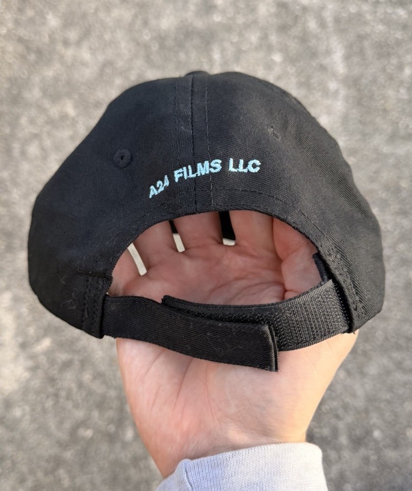 A24 Hat - 'A Twenty-Four' Black Adjustable Hat