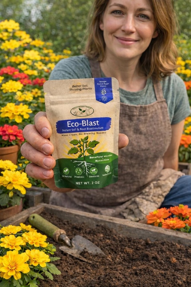 Eco-Blast™ Instant Compost Tea – 2oz Bag. Soil Microbes with Plant Probiotics...