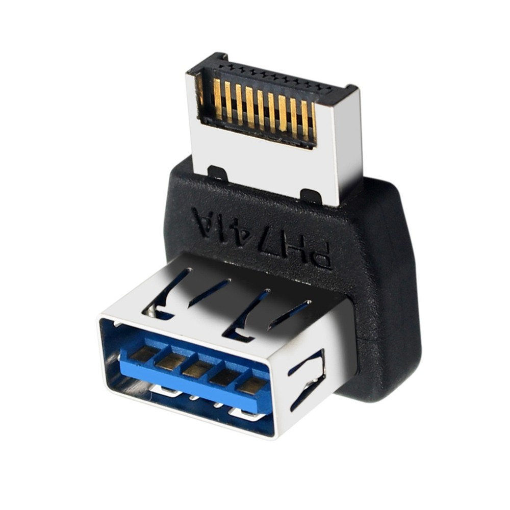 Type E Converter TYPE-E to USB Adapter USB3.1 TYPE-E 90 Degree Converter9838
