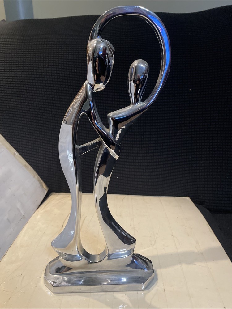 Mid Century Modern "Dancing Couple" Sculpture