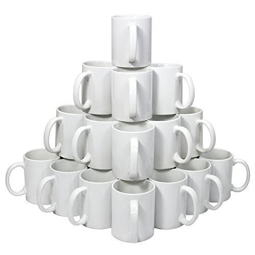 Sublimation White Ceramic Sublimation Coffee Mug - 11oz. AAA #1