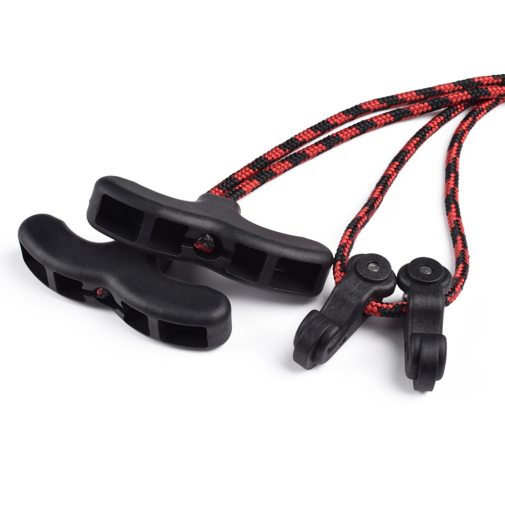 1X Crossbow Cocking Device Rope Double Handles String Puller Archery Tool