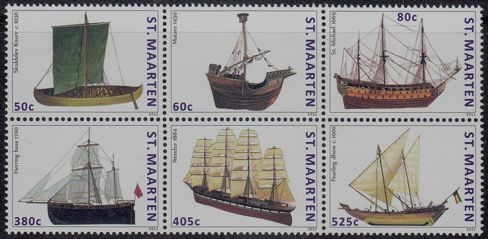 Sint Maarten Issue 2011 (47-52) Ships
