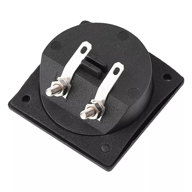 2/4PC Speaker Box Terminal 2-Wire Round Spring Cup Connector Subwoofer Enclosure