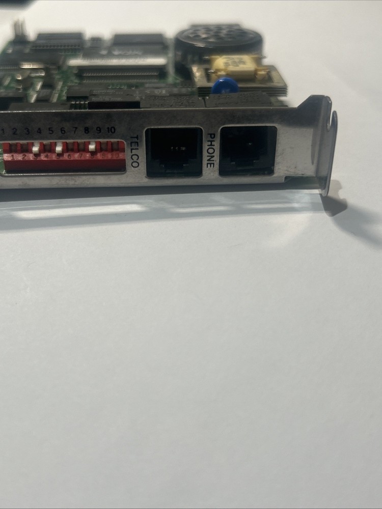 internal ISA bus fax/data modem card Model 0234