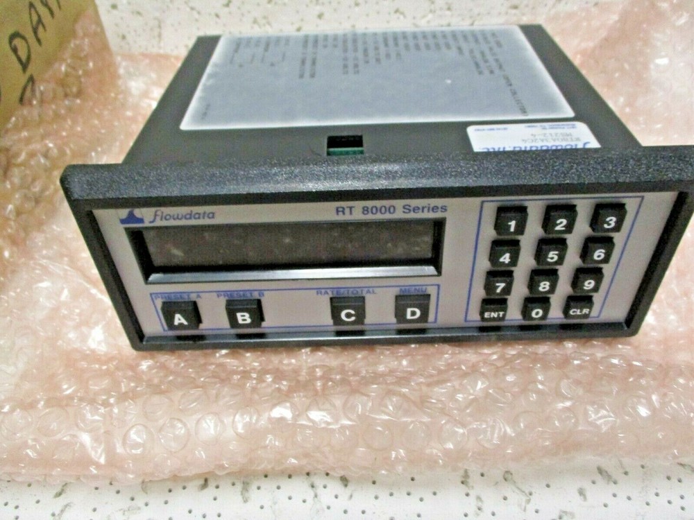 Flowdata RT 8000 Series Totalizer RT80A3A2C4 MS212 -4