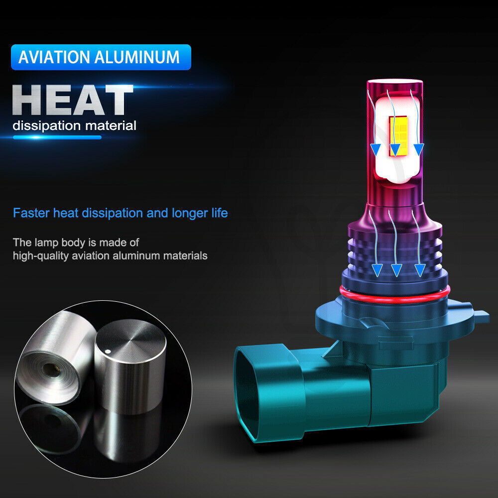 For Mazda 3 2014-2016 Combo LED Headlight High+Low Beams & Fog Light Bulbs White