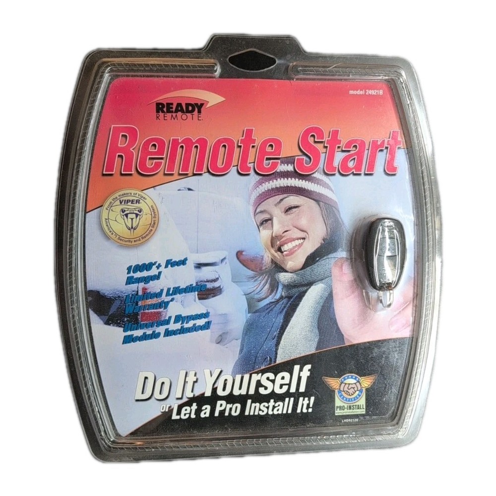 Ready Remote 24921 Basic Remote Start System Sealed, Brand New