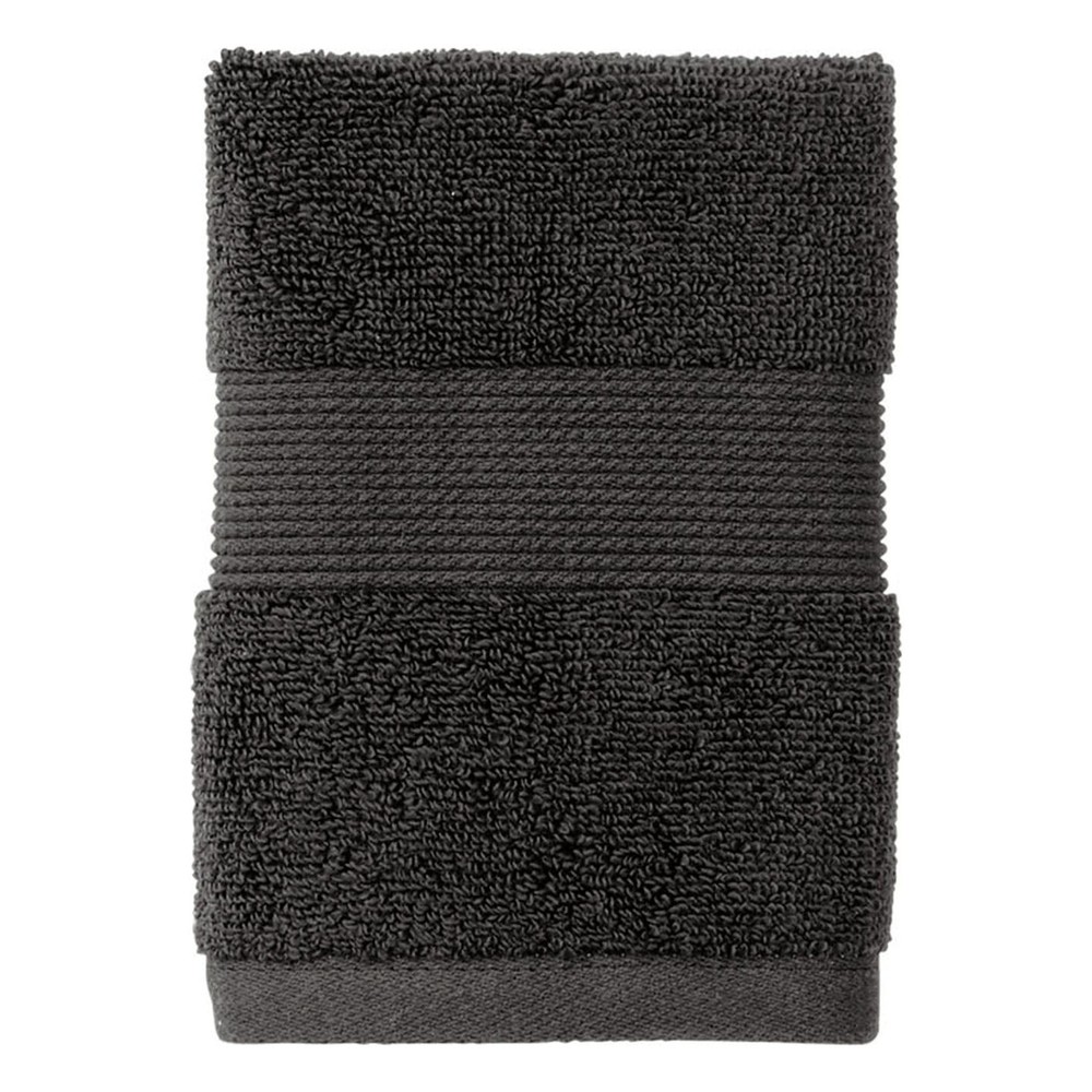 Soft Solid 6 Piece Towel Set Gray Shadow W Luxurious & Absorbent New