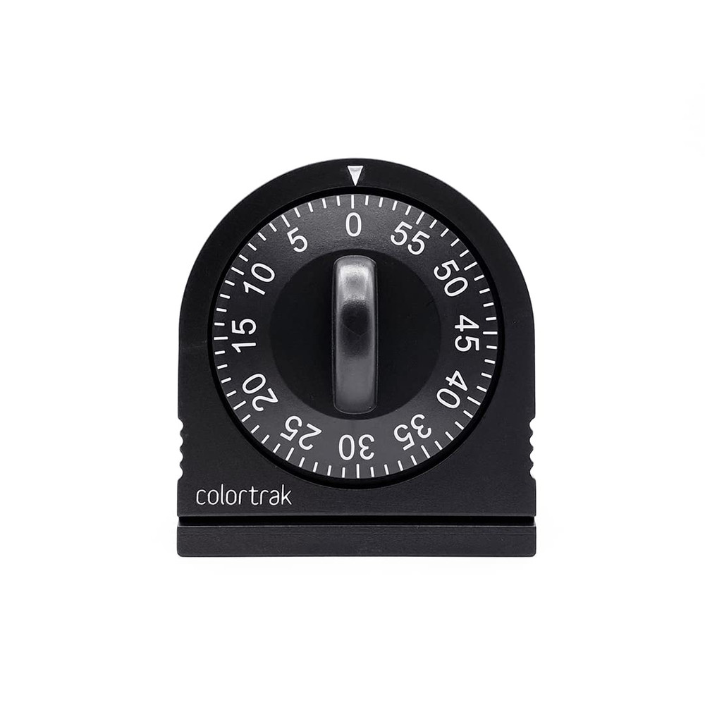 60‑Minute Wind‑Up Mechanical Timer | Battery‑Free Countdown Timer for Kitchen, S