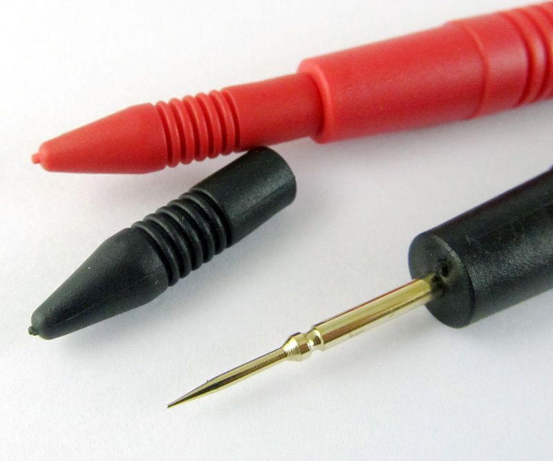 50sets Sharp Needle SMD Multimeter Meter Test Lead Probe with Jacket protection