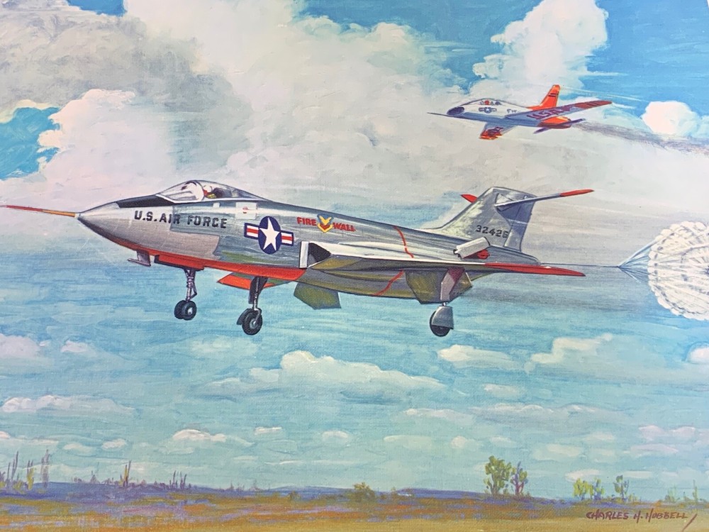 1963 USAF Recaptures Trophy With "Operation Fireball" Print