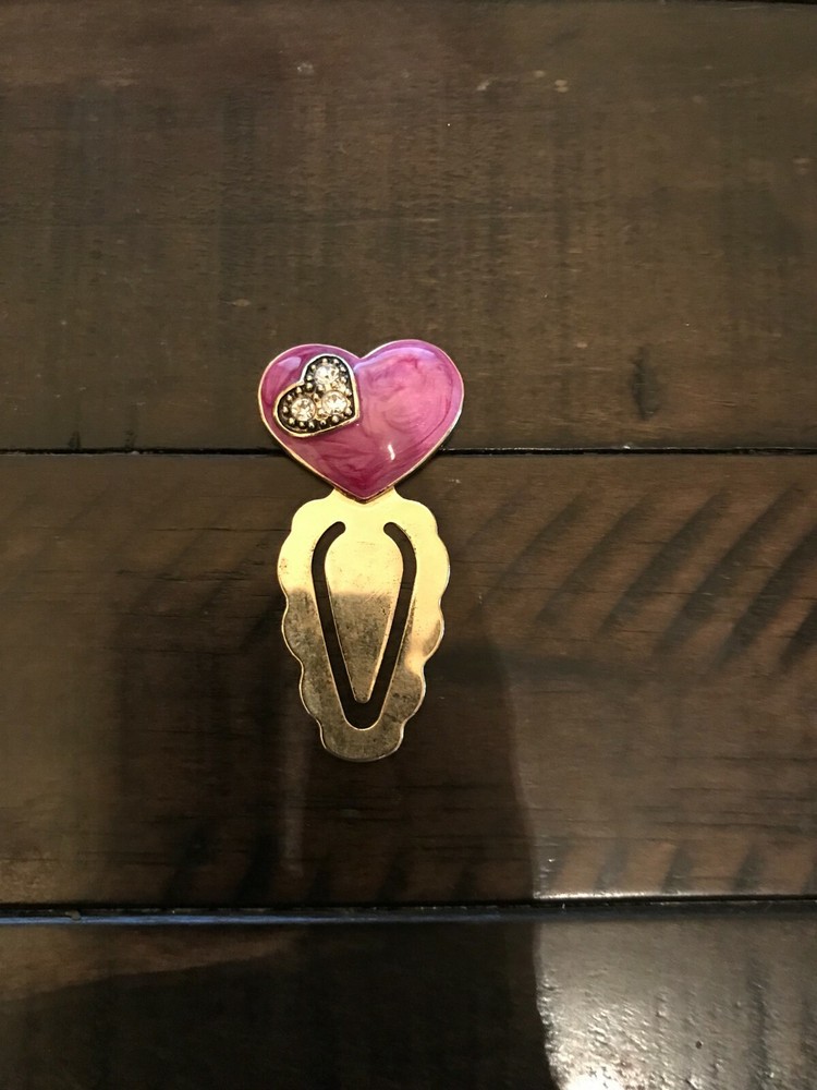Heart Metal Bookmark
